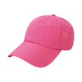 thumbnail image 1 of harmtty Sun Hat Unisex Baseball Sun Hollow Out Adjustable Circumference Anti uv Solid Ponytail Hole Dome Hiking Traveling Shopping Rose Red, 1 of 8