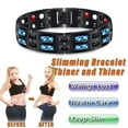 thumbnail image 1 of harmtty Therapy Bracelet Magnetic Adjustable Jewelry Anti-fatigue Electroplating Bracelet, 1 of 8