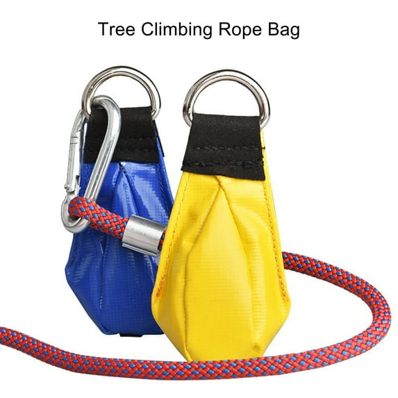 harmtty Throwing Rope Bag Wear-Resistant Tear-resistant High Strength Tree Climbing Rope Bag Outdoor Supplies