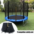 thumbnail image 1 of harmtty Trampoline Protective-Net High Durability Waterproof Nylon Round Trampoline Replacement Safety Enclosure-Net for Home,C, 1 of 8
