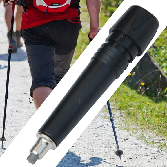harmtty Trekking Pole Tip High Hardness High-stability Trekking Pole Parts Tungsten Steel Hiking Pole Tungsten Head Staff Tip Mountaineering Supplies