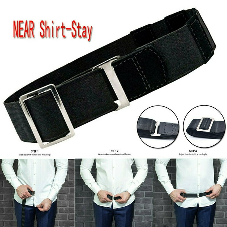 harmtty Unisex Adjustable Tuck Shirt-Stay Best Wrist Belt Holder Clothes  Accessories 