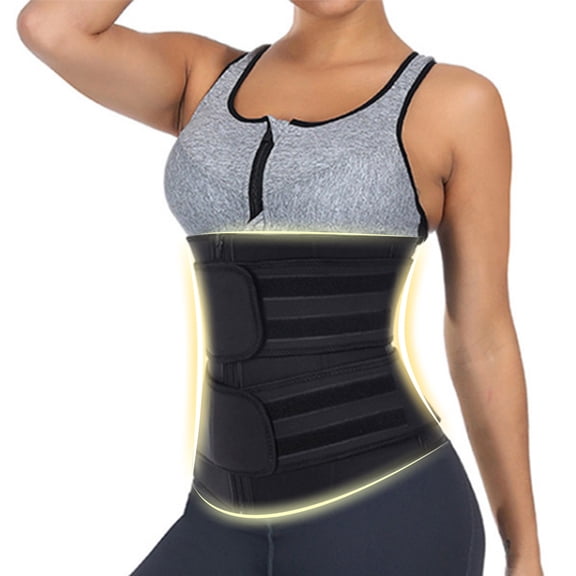 harmtty Waist Trainer Corset Sport Workout Weight Loss Tummy Control Cinchers Sweat Band