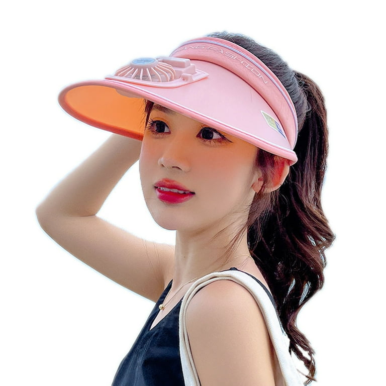 Pink best sale hat fan