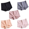 thumbnail image 1 of harmtty Women Panties Graphene Crotch Stretchy High Waist Tummy Tightening Solid Color Anti Exposure Briefs for Daily Wear,Skin Color, 1 of 8