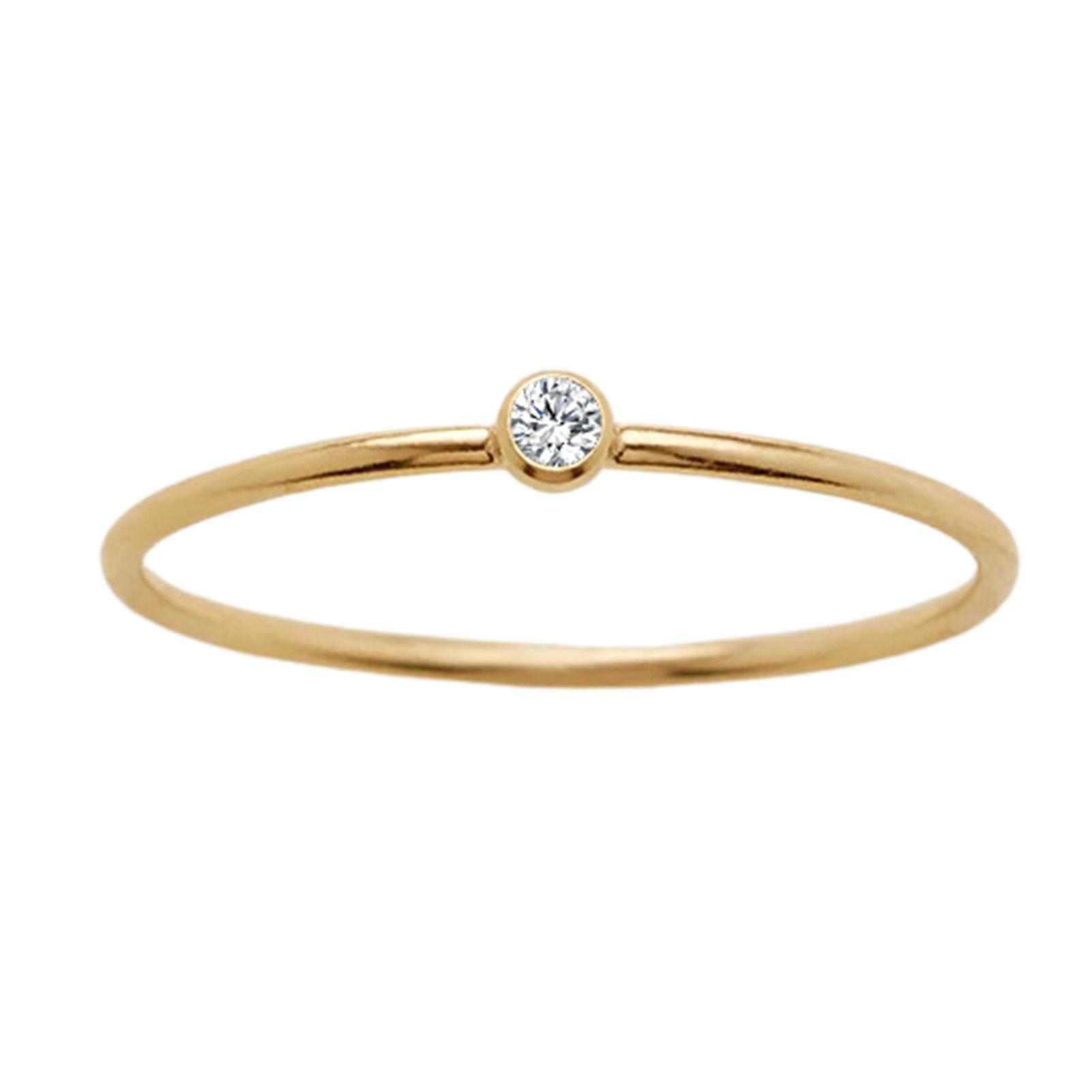 harmtty Women Ring Shiny UltraLight NonIrritating AntiOxidation