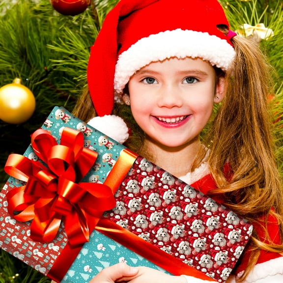 harmtty Xmax 12Pcs Floral Christmas Scrapbooking Paper Pack Xmas Style Pattern Vibrant Color Multi-functional DIY Craft Material Paper A