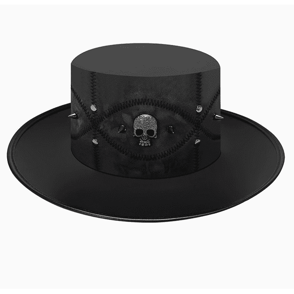 hat Halloween punk doctor, unisex magic hat, gentleman's hat, women's festival party and dance party props