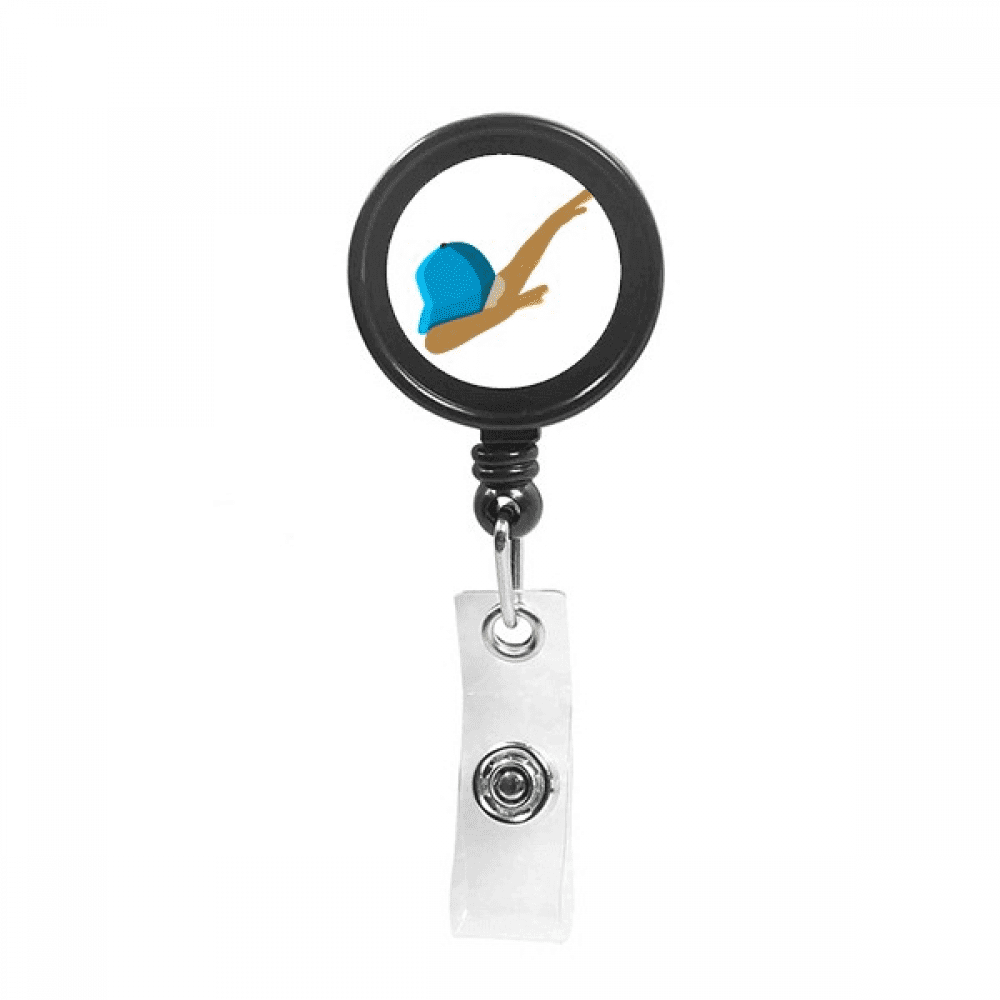 hat covefarm art deco  fashion Retractable Keychain Badge Holder ID Badge