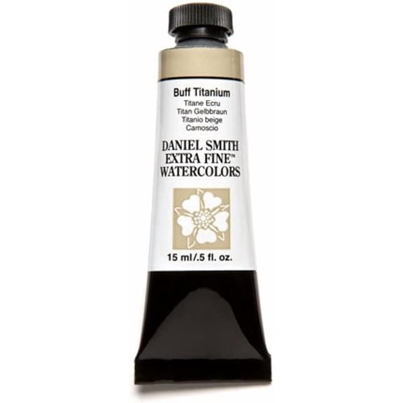 JJEAN-Daniel Smith 284600009 Extra Fine Watercolor 15ml Paint Tube, Buff Titanium, 0.5 Fl Oz (Pack of 1)