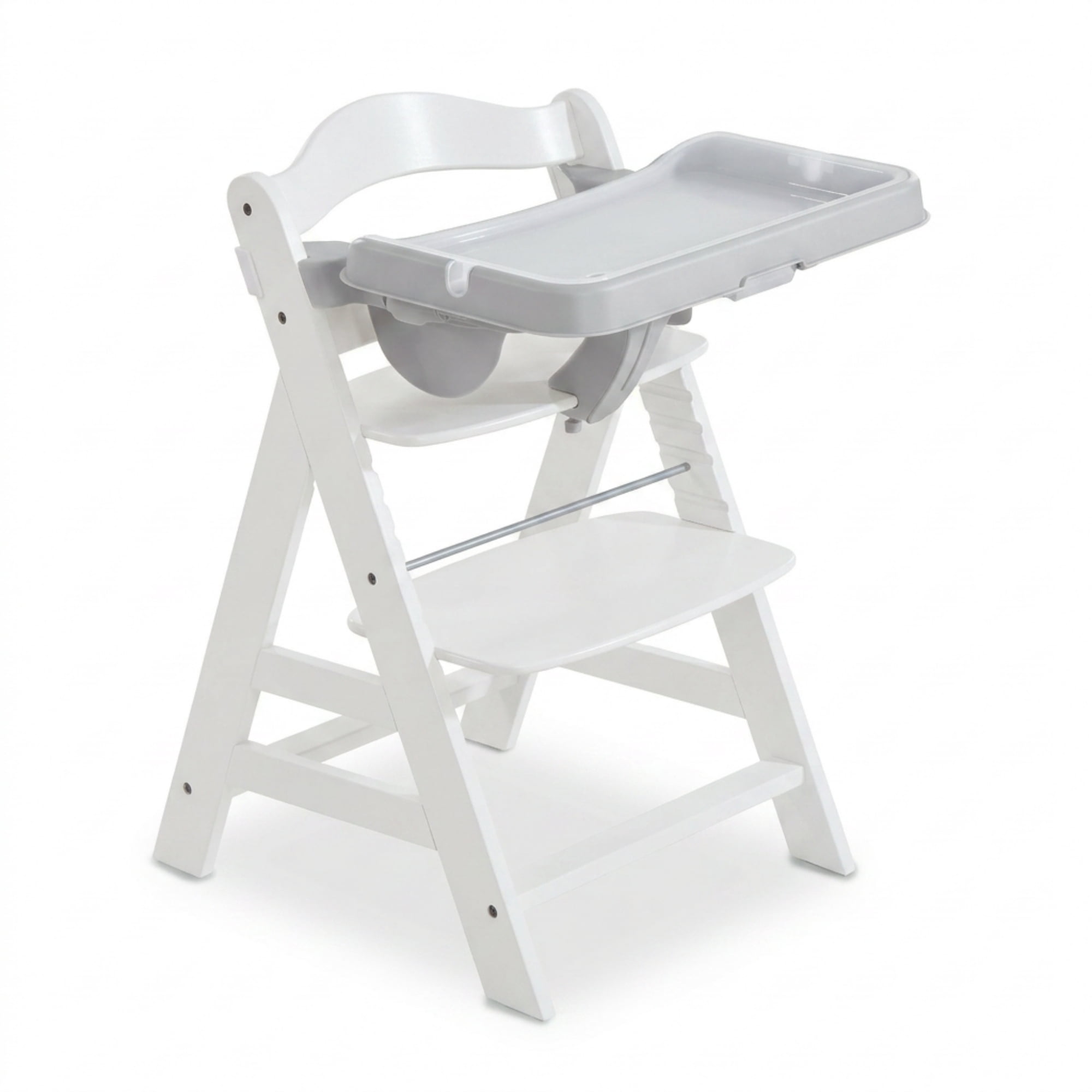 hauck Alpha+ Adjustable Booster High Chair and High Chair Tray