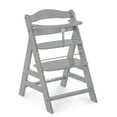 thumbnail image 1 of hauck Alpha+ Grow Along Adjustable Wooden Highchair Seat, Beechwood, Grey, 1 of 7