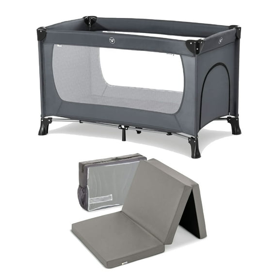 hauck Dream N Play Plus Foldable Travel Bed with Portable Foam Pad