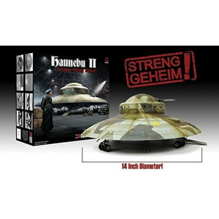 haunebu II WWII German Flying saucer 1/72 UFO model kit - Walmart.com