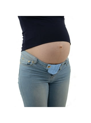Elastic Maternity Pants Extender Solid Color Adjustable Waist Extenders  Pregnancy Waistband Extender Pregnancy Trouser Accessories For Women - Temu
