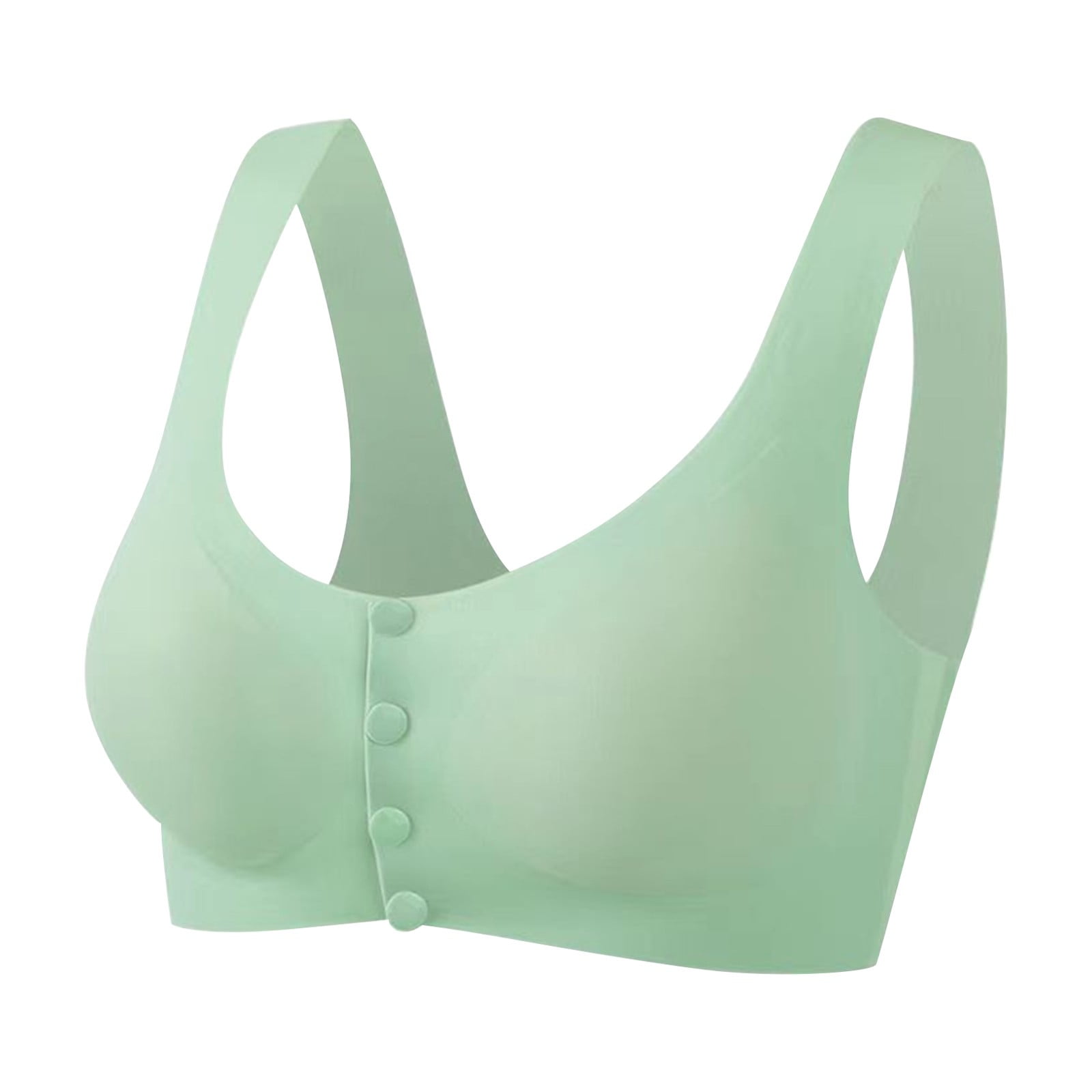 hcuribad Bras for Women, Women's Sexy Lace Back Button Shaping Cup