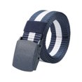 thumbnail image 1 of hcuribad Golf Belts for Men,2024 New Men's Fashion Casual Solid Waist Cinching Easy to Wear Easy Buckle Adjustable Belt,Black Belt Men,Mens Belts Leather,Belt Men,(On Sale) Blue One Size, 1 of 3