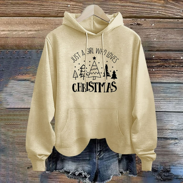Loose Letter Long Sleeve Hooded Sweatshirt Loose Letter Long Sleeve Hooded Sweatshirt