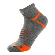 hcuribad Mens Socks, Men's Colored Breathable Personalized Sweat Absorbing Towel Bottom Outdoor Loop Socks Sports Socks, Fuzzy Socks, Darn Tough Mens Socks Orange A