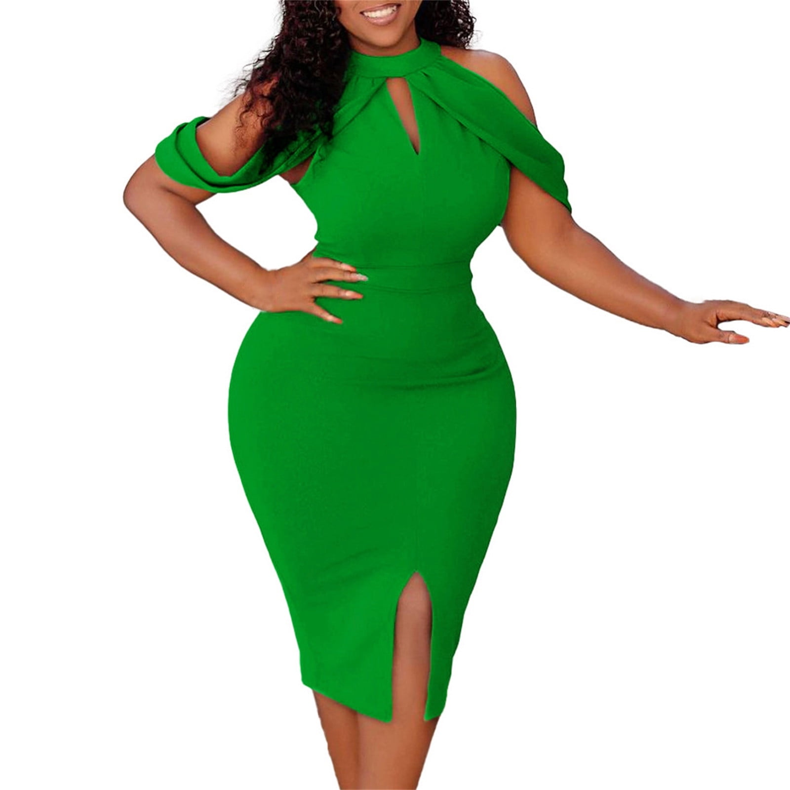 hcuribad Plus Size Dresses for Curvy Women,2024 New Sexy Fashion