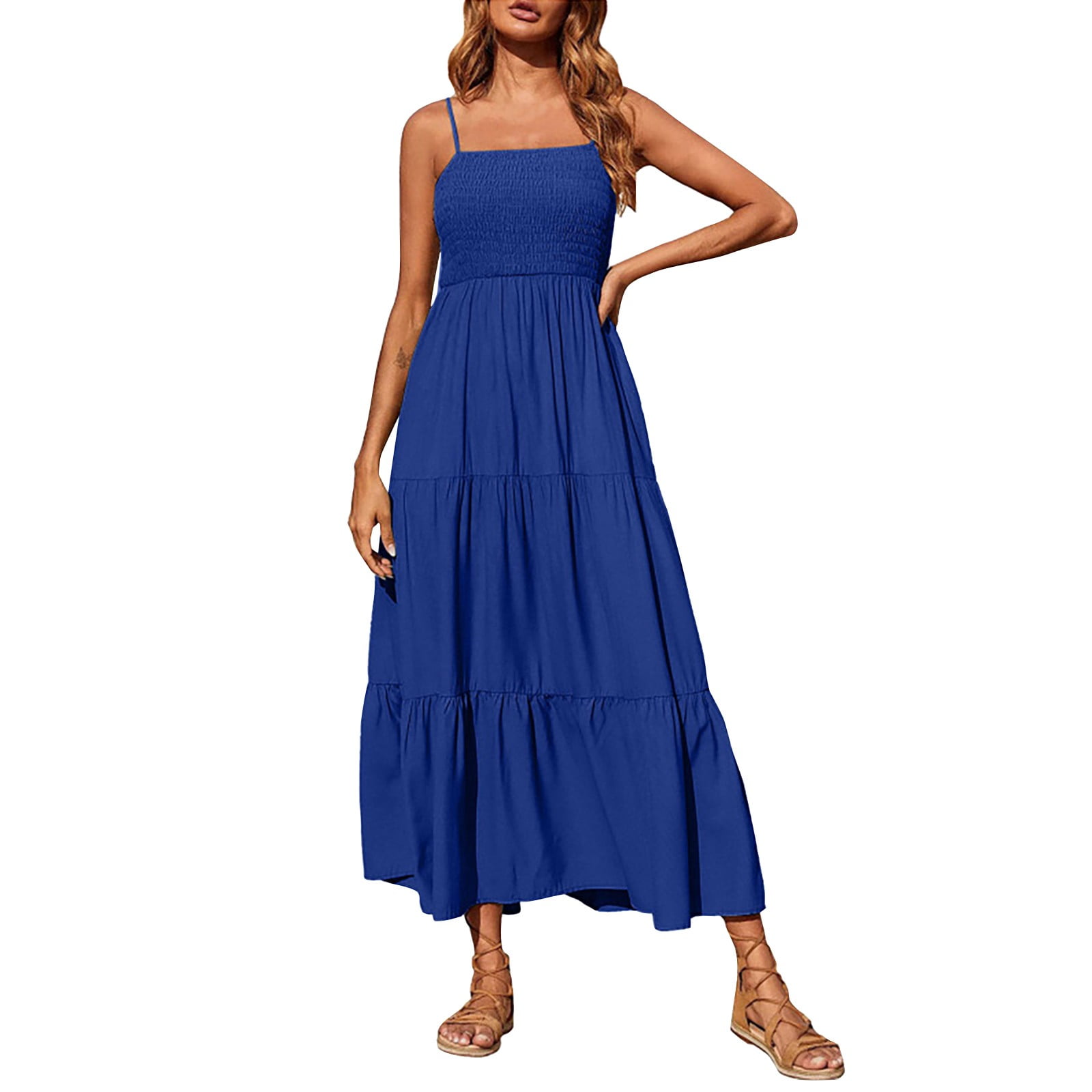 hcuribad Plus Size Dresses for Curvy Women,2024 New Women's Casual Boho