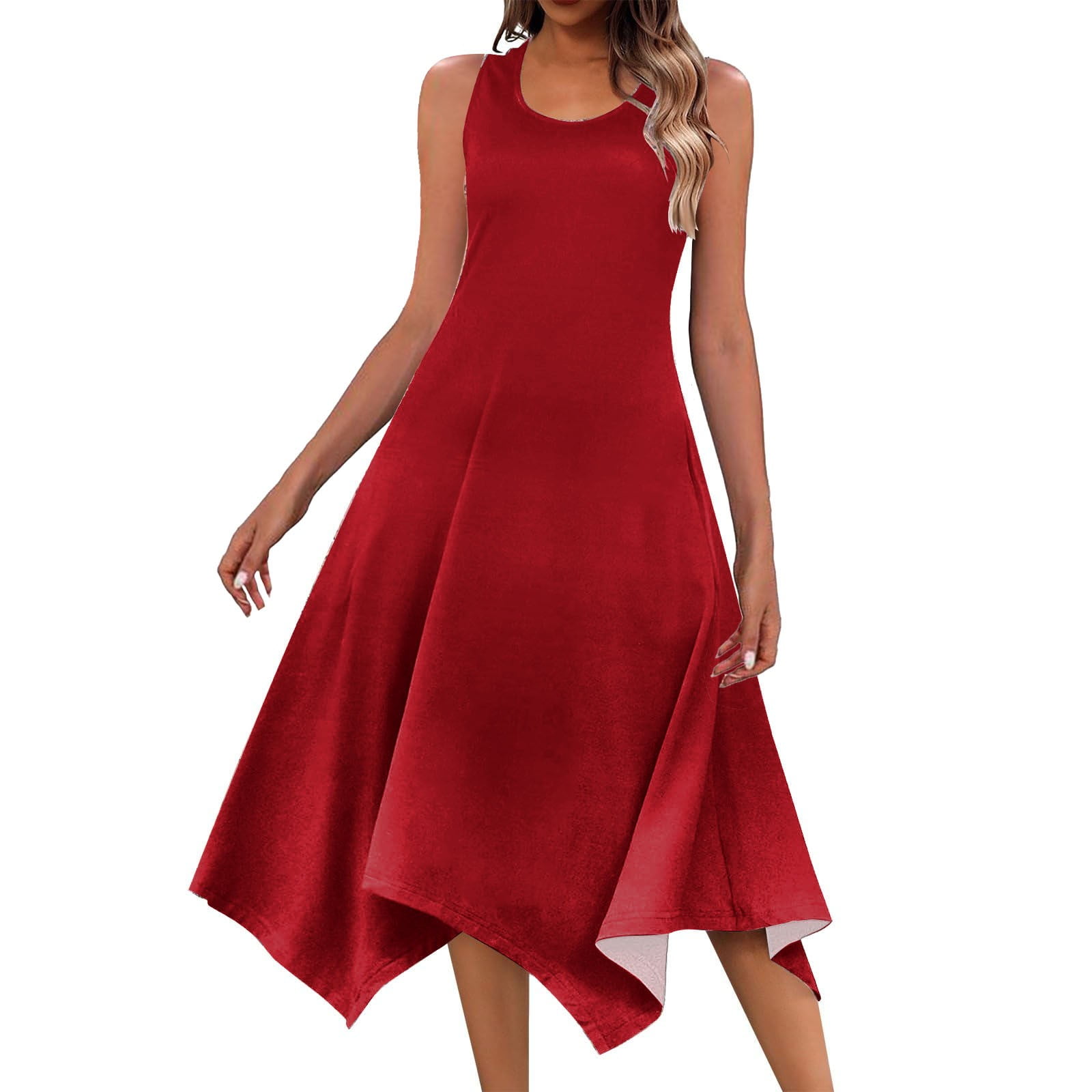 hcuribad Plus Size Dresses for Curvy Women,2024 New Women's Fashionable