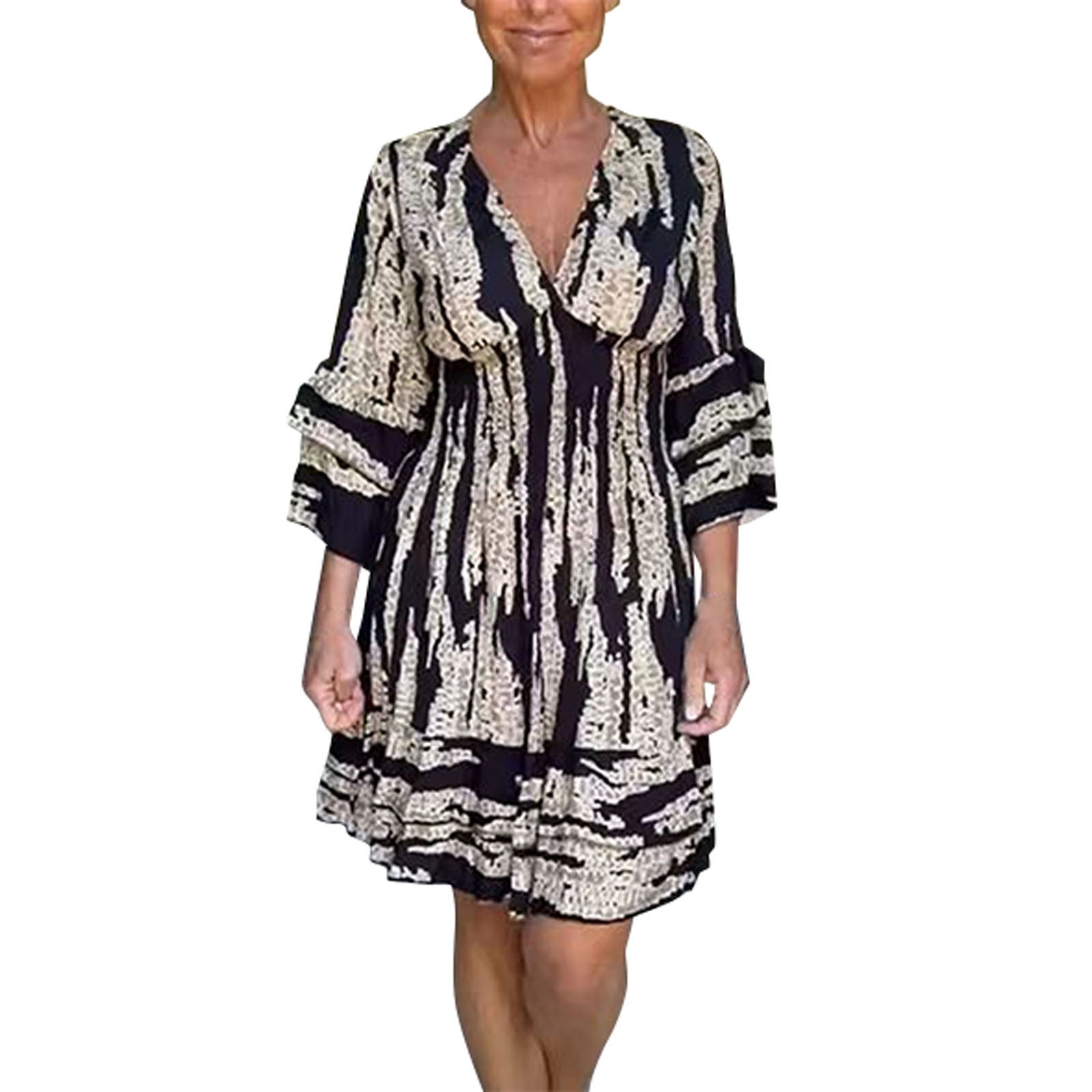 hcuribad Plus Size Dresses for Curvy Women,2024 New Women's Waist