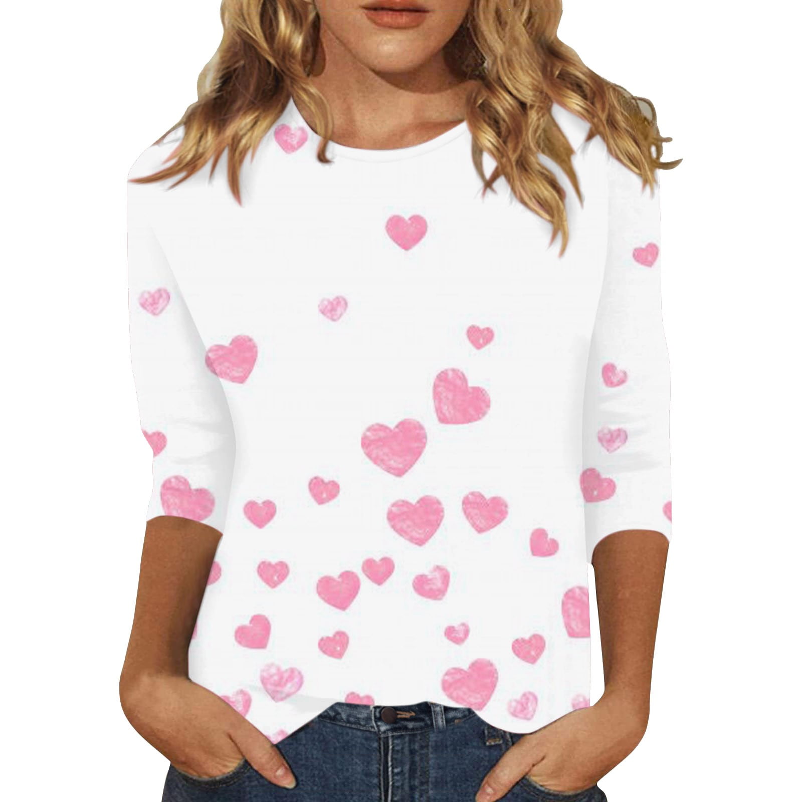 hcuribad Valentine's Shirts for Women Womens Shirts t Shirts for Women ...