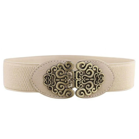 hcuribad Vintage Belt,2024 Hot Preferred Holiday Gift Giving Women's Fashion Hundred Casual Tight Slim Adjustable Belt,Belts for Women,Stretch Belts,Plus Size Belts,(On Sale) Beige One Size