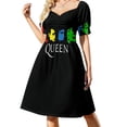 thumbnail image 1 of hdfgdfsg<<>>gfgxczvd Classic ShortSleeved Dress elegant chic women dresses promotion birthday dress, 1 of 5