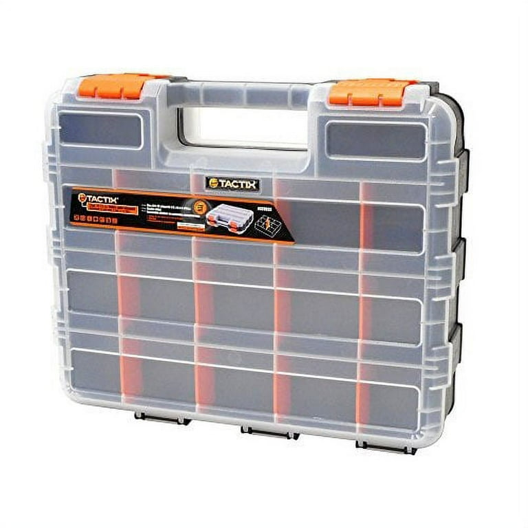 hdx 320028 34-compartment double sided organizer with impact