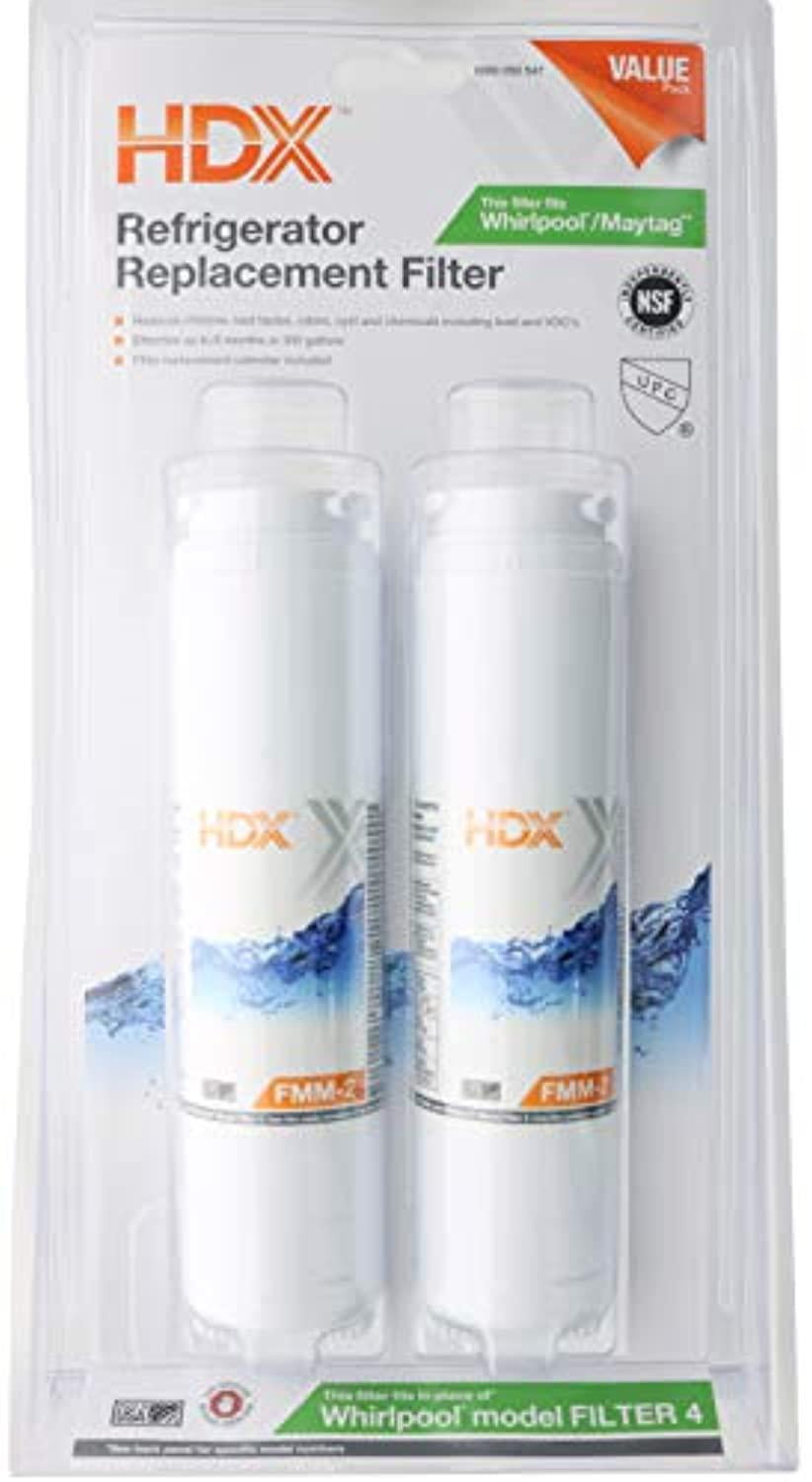 hdx fmm2 replacement water filter / purifier for whirlpool