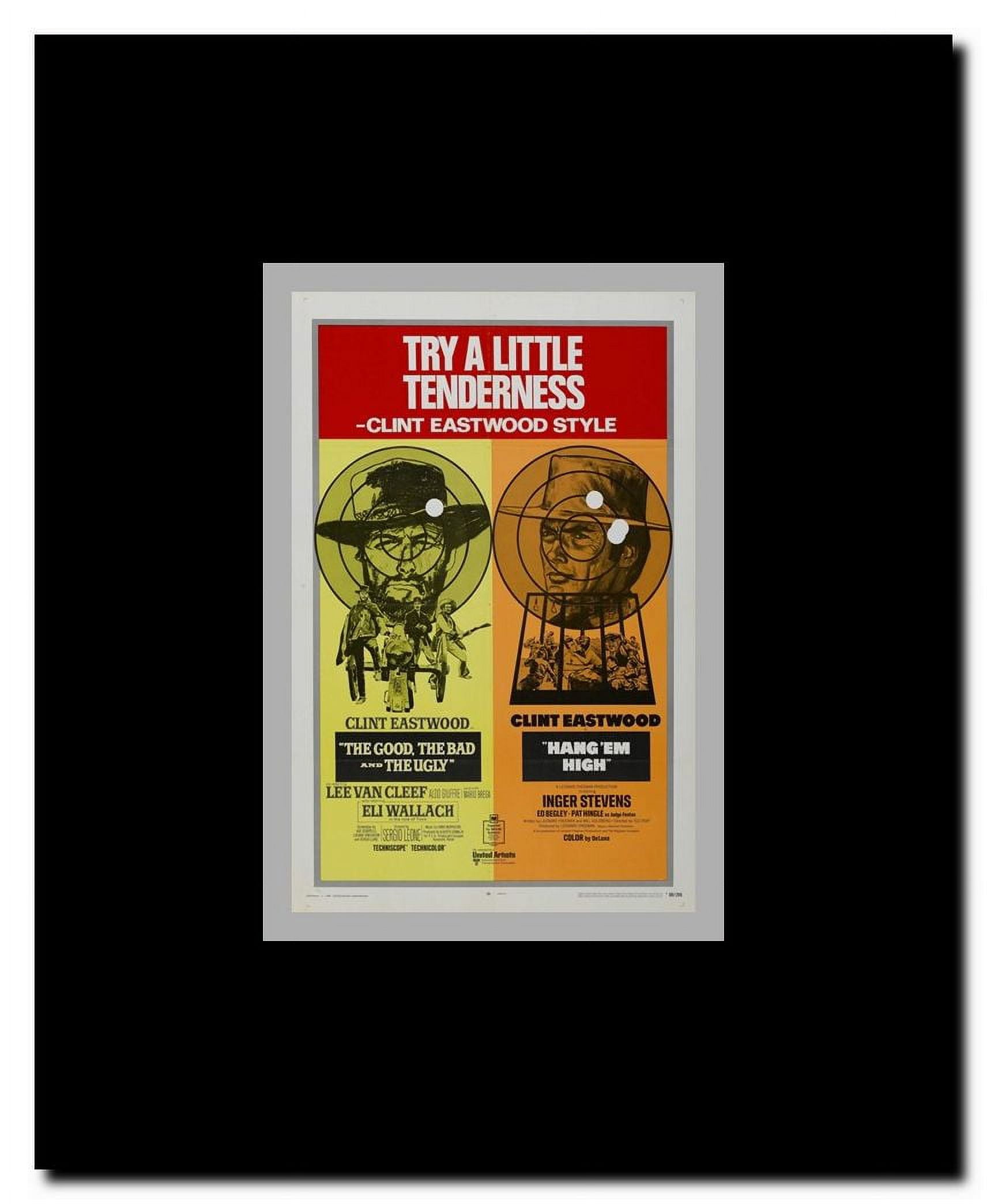 he Good The Bad and the Ugly Framed Movie Poster