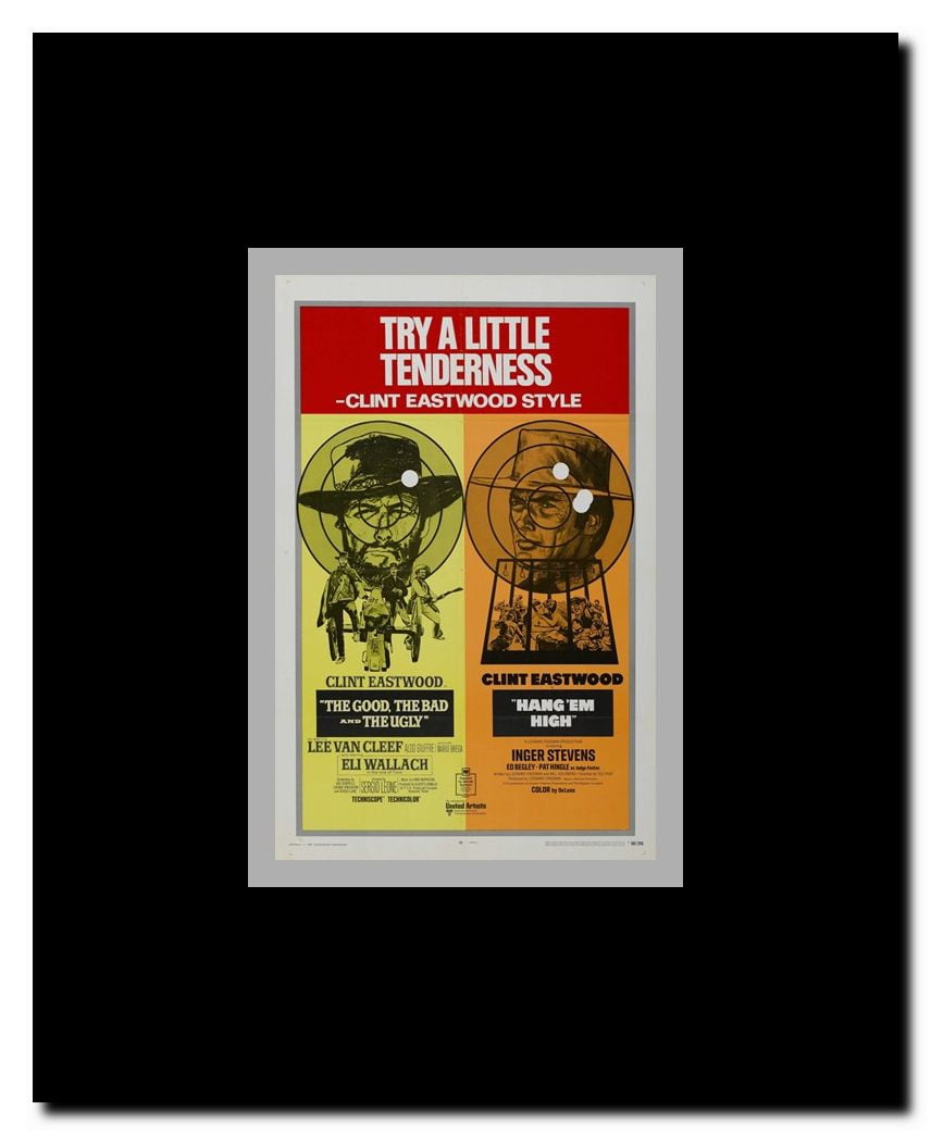 he Good The Bad and the Ugly Framed Movie Poster