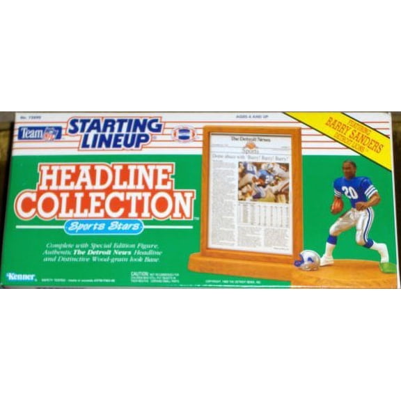 headline collection Barry Sanders 1991 NFL Starting Lineup