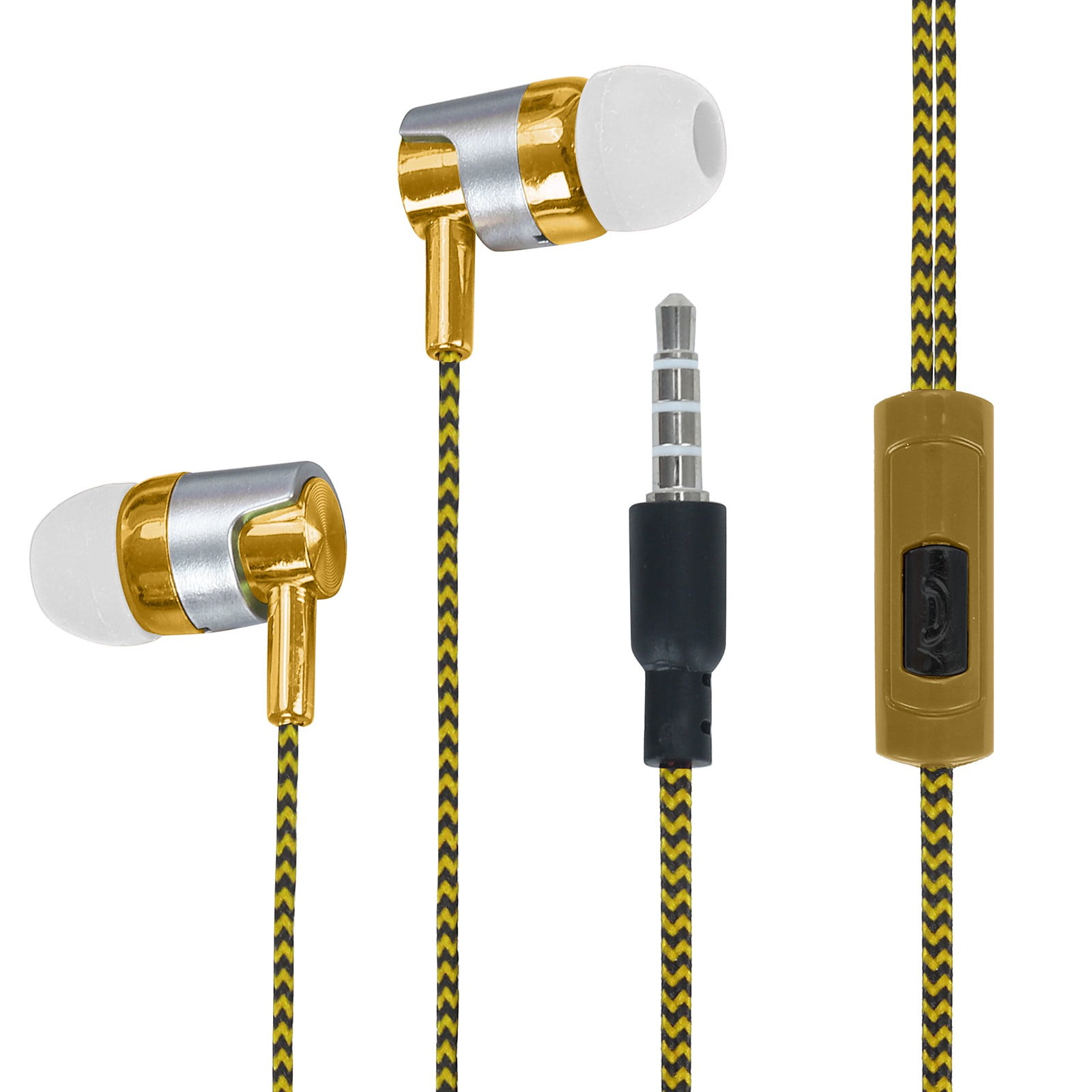 headset with mic headset with microphone for pc earbud in ear headphones Phone Earphone Earbuds 3.5mm Universal Stereo In Ear With Mic For Cell Headset Walmart