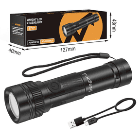 heagood New design mini zoomable portable electric torch