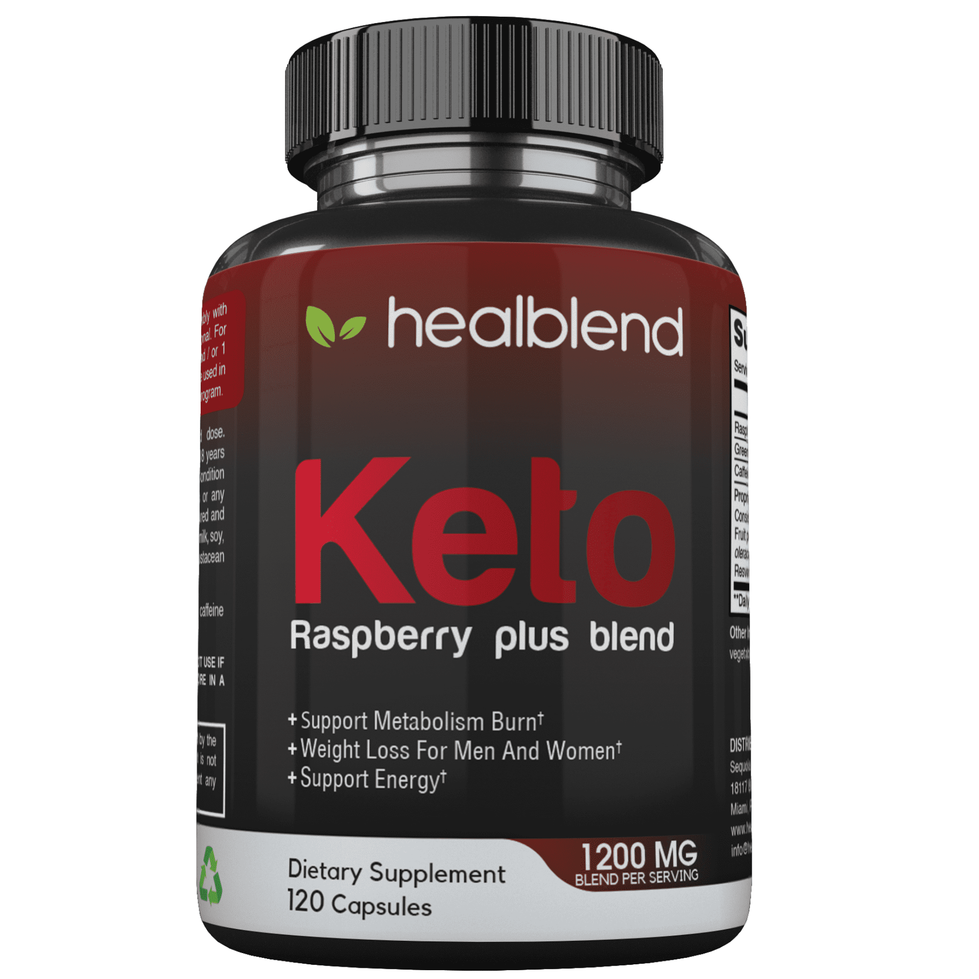 healblend Raspberry Ketones Complex with African Mango, Apple Cider