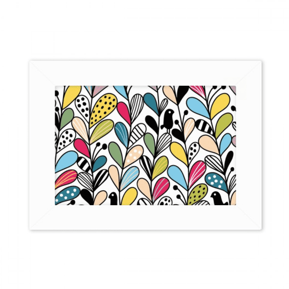 heart drawing art photo mount frame picture art painting desktop 5x7 inch