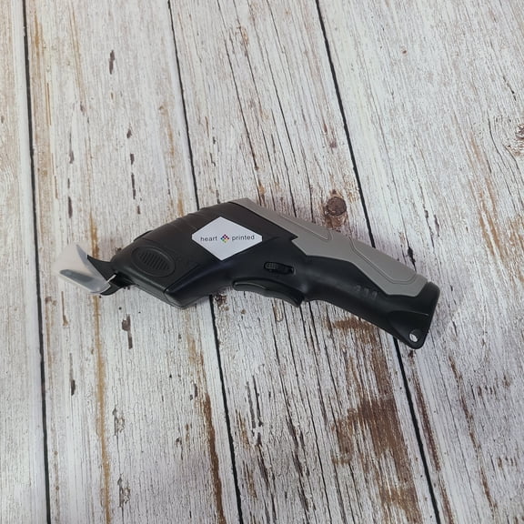 heart printed Electric scissors  A Highly Efficient and Labor-Saving Multi-Functional Cutting Tool