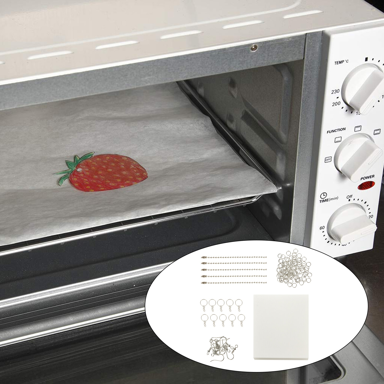 heat shrink sheet kit 1 Set Useful Heat Shrink Plastic Sheets Kit