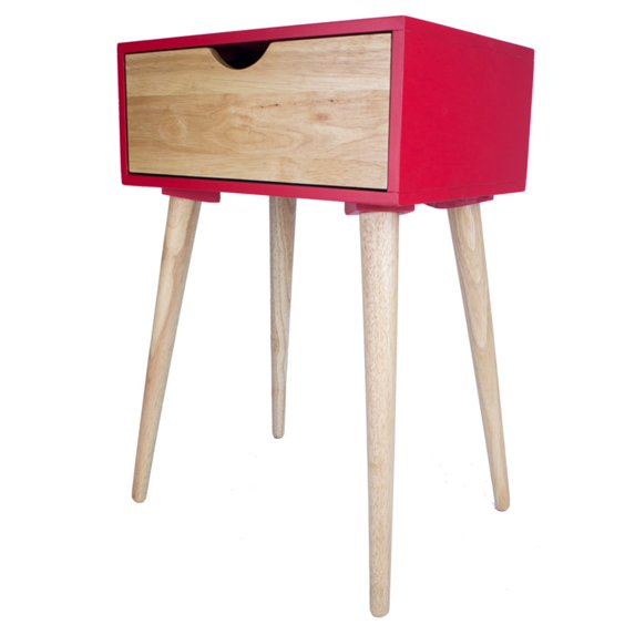 heather ann creations euro single drawer end table