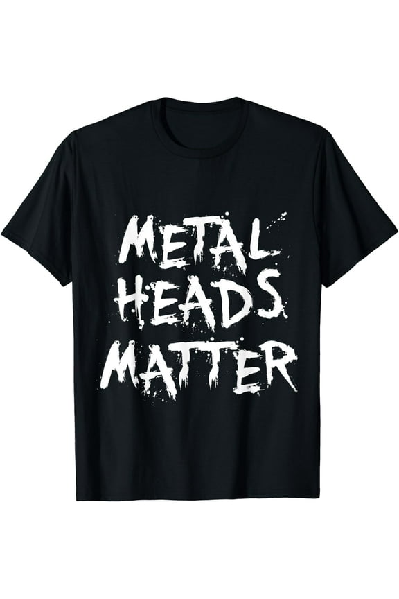 heavy metal band music funny gift tshirt men women kids T-Shirt
