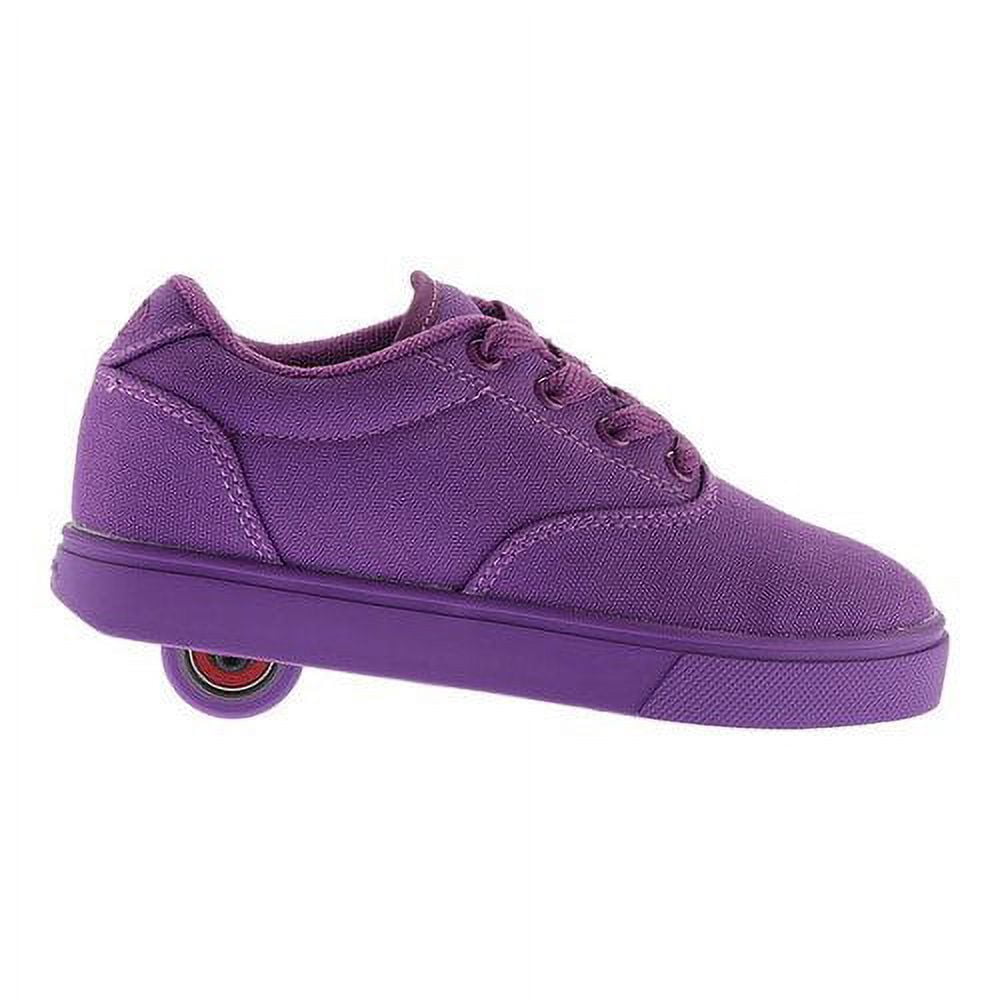 heelys girls' launch sneaker, purple solid, m us big kid