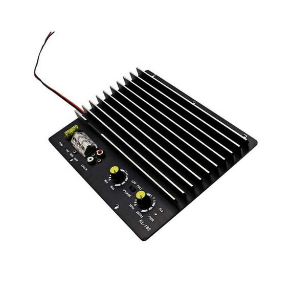 hefilesy 1200W 12V Car Power Amplifier Automobile Subwoofer Audio Board Vehicle Mounted Music Player Speaker Playing Accessory