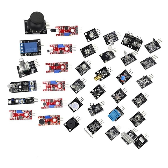 hejhncii 1 Set 37pcs Sensors Module Obstacle Avoidance Board For DIY Educational Use