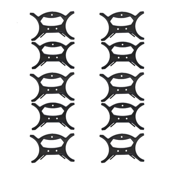 hejhncii 10pcs Rolling Line Dish Cable Collection Line Storage Artifact Wire Disk for Efficient Cable Managements