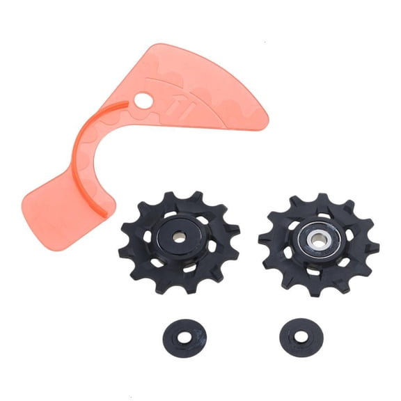 hejhncii 12T Pulley Wheel 11 Speed Guide Pulley Guide Roller Wheel for Cycling Bicycles