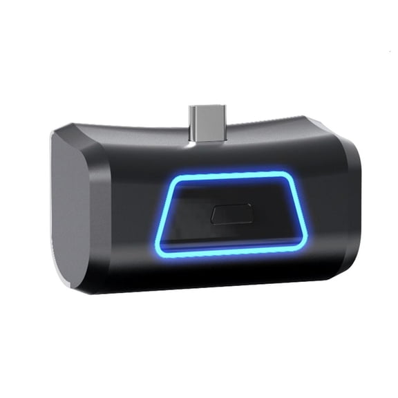 hejhncii 1900mAh Gamepad External Battery Back Power Bank LED Indicator Energy Saving Accessories Durable for Handle