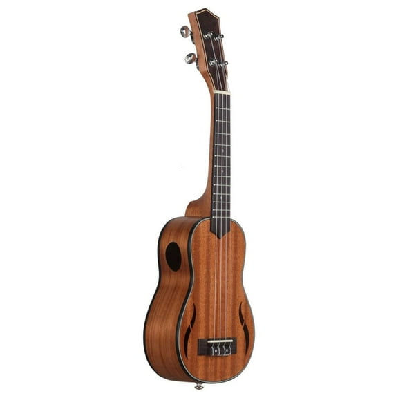 hejhncii 21 Inch Wood Ukulele Guitar Soprano 4 Strings Musical Instruments Educational